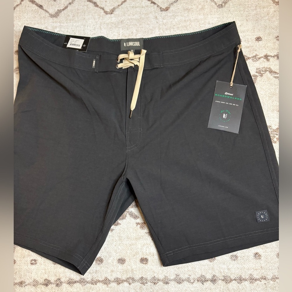 Linksoul Black Athletic Shorts